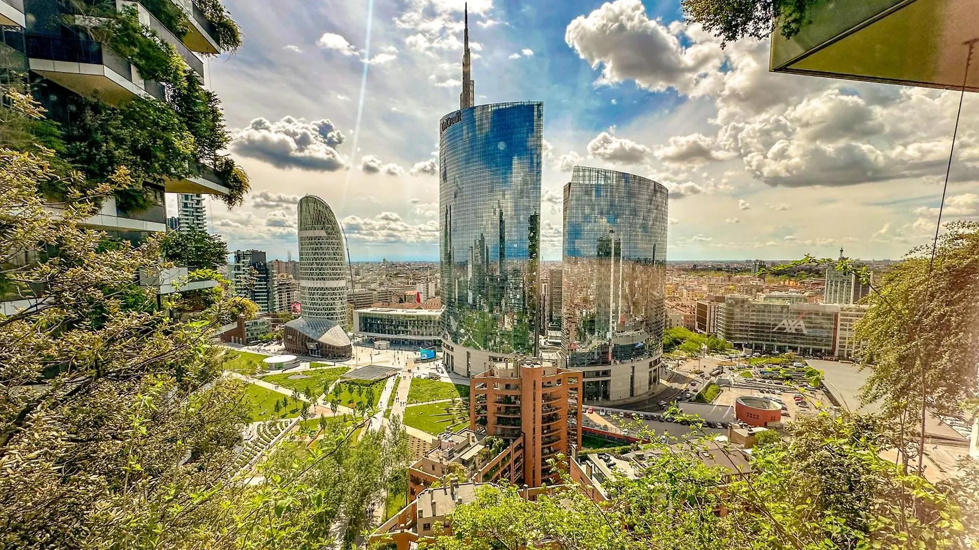 아파트 Castillia 22 - Terrazza Sul Bosco Verticale 밀라노